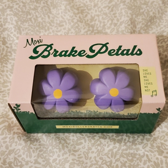 Moxi Other Moxi Flower Petal Toe Stops Violet Forget Me Not Poshmark